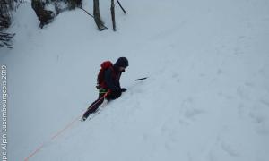 alpinisme hivernal dans les Vosges