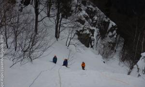 alpinisme hivernal dans les Vosges